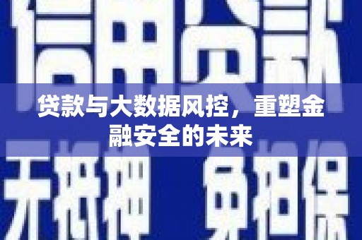 邵阳县贷款与大数据风控，重塑金融安全的未来