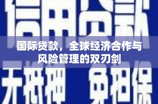 邵阳县国际贷款，全球经济合作与风险管理的双刃剑