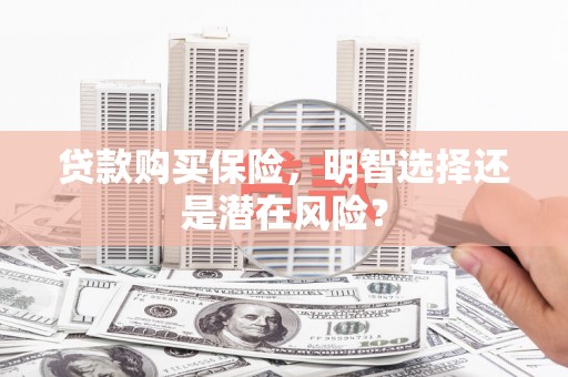 邵阳县贷款购买保险，明智选择还是潜在风险？