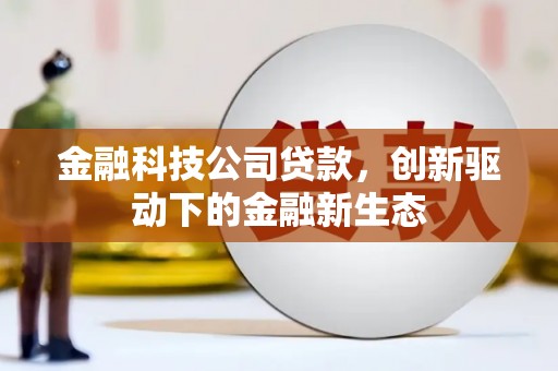 邵阳县金融科技公司贷款，创新驱动下的金融新生态