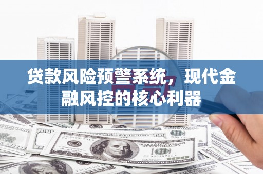邵阳县贷款风险预警系统，现代金融风控的核心利器