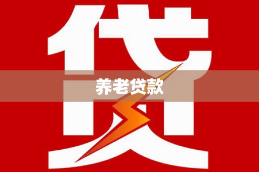邵阳县养老贷款