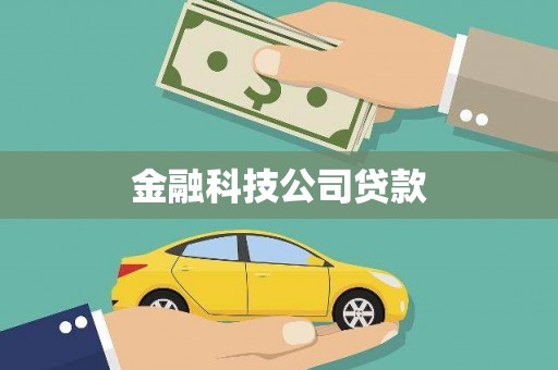 邵阳县金融科技公司贷款