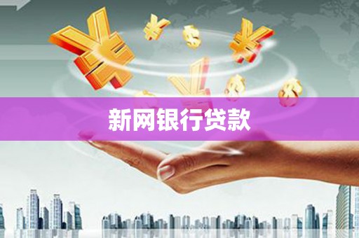 邵阳县新网银行贷款