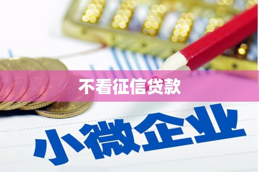 邵阳县不看征信贷款