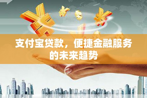 邵阳县支付宝贷款，便捷金融服务的未来趋势