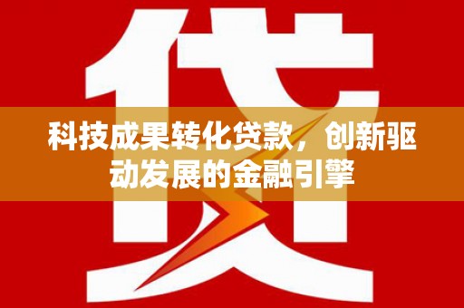 邵阳县科技成果转化贷款，创新驱动发展的金融引擎