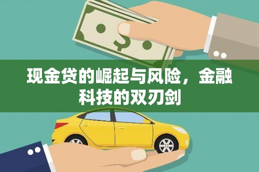 邵阳县现金贷的崛起与风险，金融科技的双刃剑