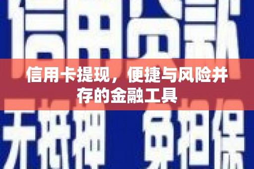 邵阳县信用卡提现，便捷与风险并存的金融工具