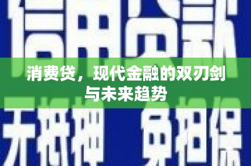 邵阳县消费贷，现代金融的双刃剑与未来趋势