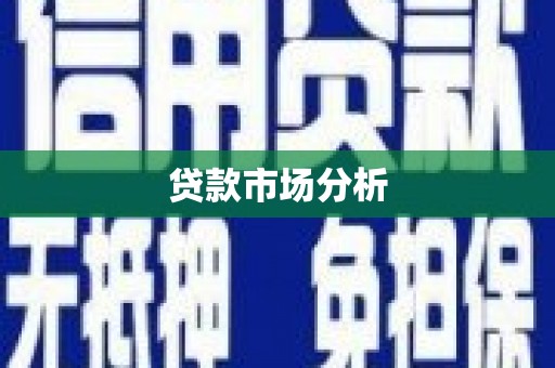 邵阳县贷款市场分析