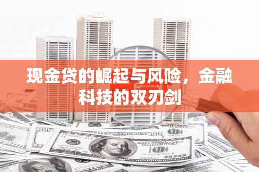 邵阳县现金贷的崛起与风险，金融科技的双刃剑