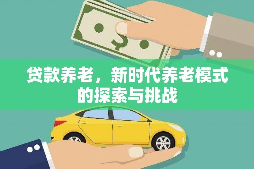 邵阳县贷款养老，新时代养老模式的探索与挑战