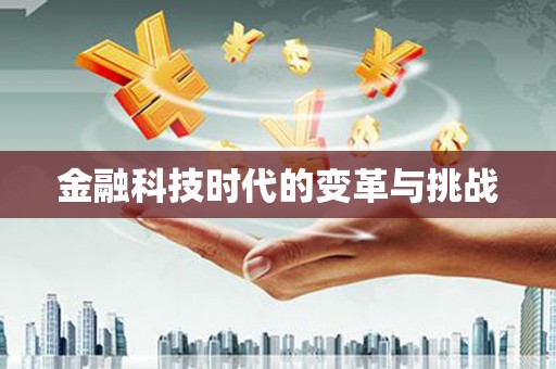 邵阳县金融科技时代的变革与挑战