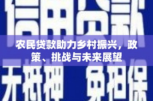 邵阳县农民贷款助力乡村振兴，政策、挑战与未来展望