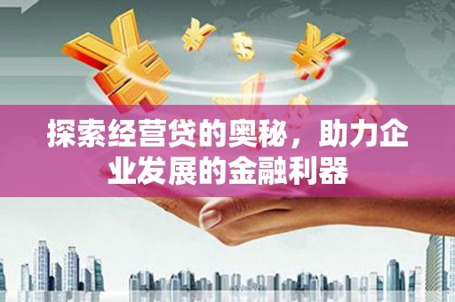 邵阳县探索经营贷的奥秘，助力企业发展的金融利器