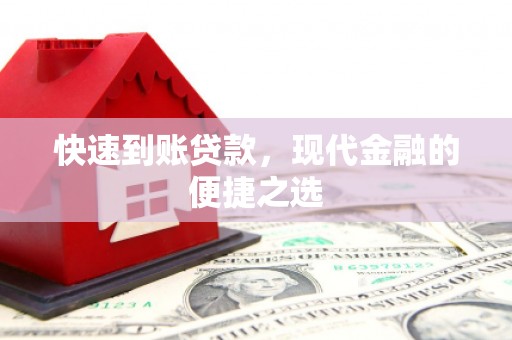 邵阳县快速到账贷款，现代金融的便捷之选