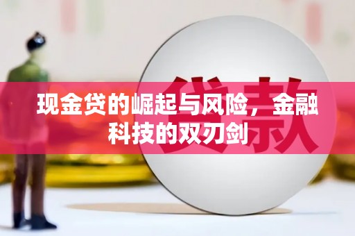 邵阳县现金贷的崛起与风险，金融科技的双刃剑