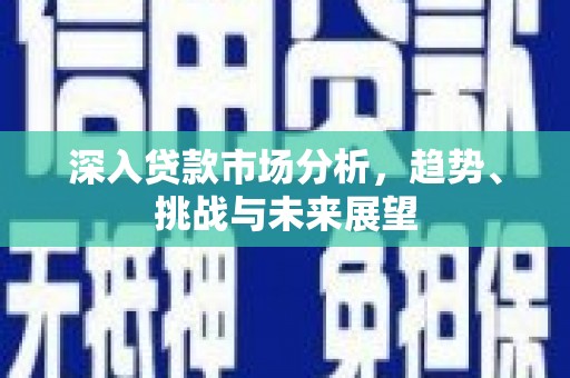 邵阳县深入贷款市场分析，趋势、挑战与未来展望