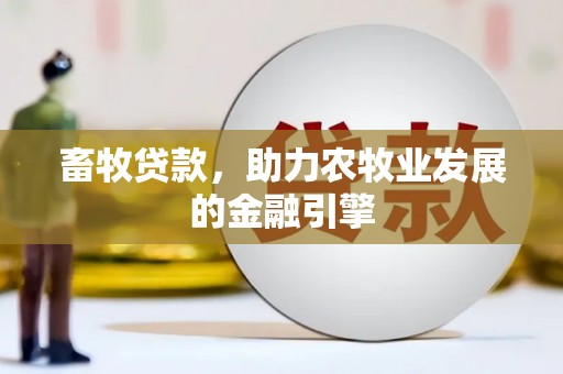 邵阳县畜牧贷款，助力农牧业发展的金融引擎