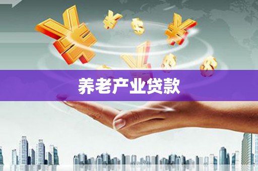 邵阳县养老产业贷款