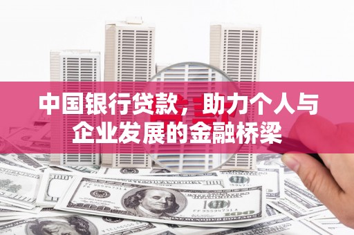 邵阳县中国银行贷款，助力个人与企业发展的金融桥梁