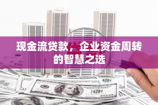 邵阳县现金流贷款，企业资金周转的智慧之选