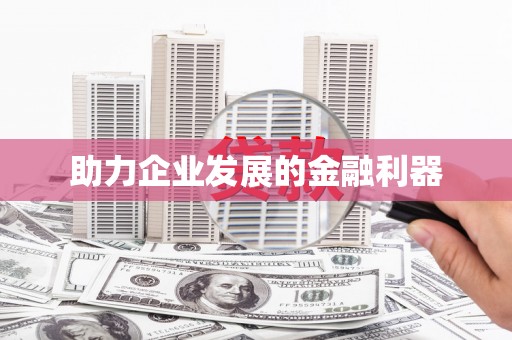 邵阳县助力企业发展的金融利器