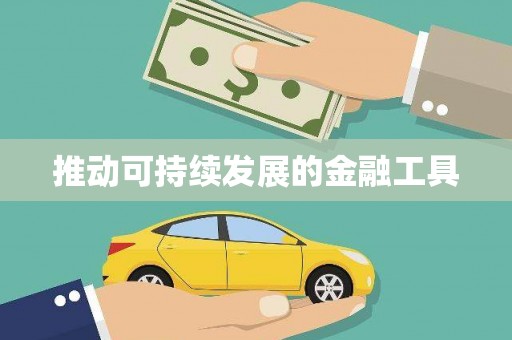 邵阳县推动可持续发展的金融工具