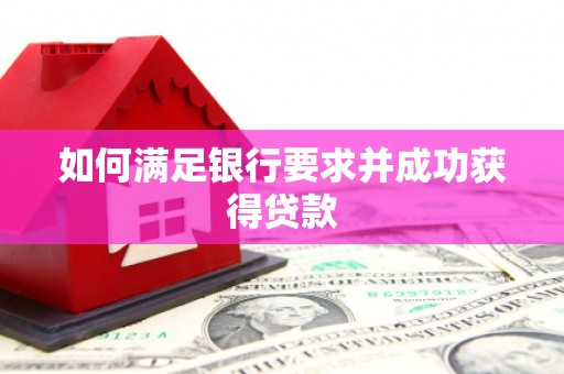 邵阳县如何满足银行要求并成功获得贷款