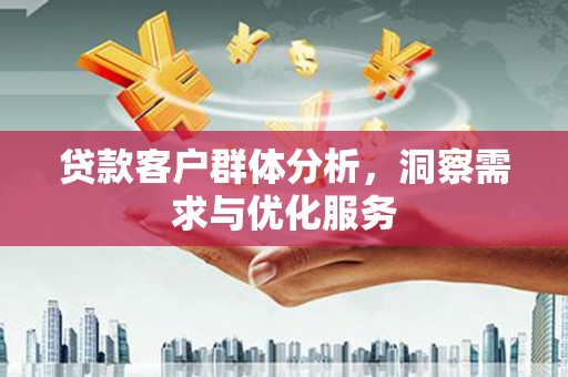 邵阳县贷款客户群体分析，洞察需求与优化服务